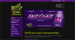 Desktop Screenshot of eccvolleyball.com